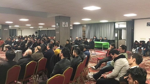 مراسم یادبود از شهدای زابل و سایر رویداد های تروریستی در هالند به روایت تصویر