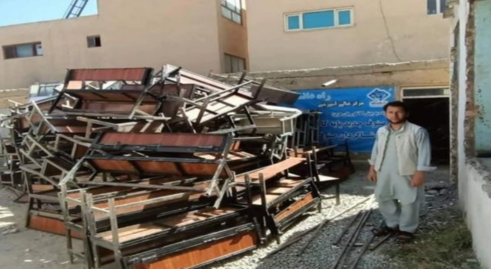 یک آموزشگاه در غرب کابل، از ترس حملات مسدود شد یک آموزشگاه در غرب کابل، از ترس حملات مسدود شد