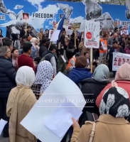گزارش تظاهرات جامعه هزاره های هالند در پیوند به نسل کشی هزاره ها در افغانستان
